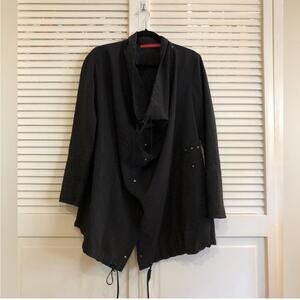 Ryan Roberts Black Windbreaker Jacket